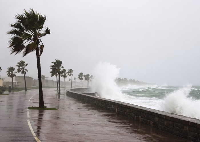 Ciclone traz chuva forte e ventos de até 90 km/h ao Vale e Litoral Norte de SP
