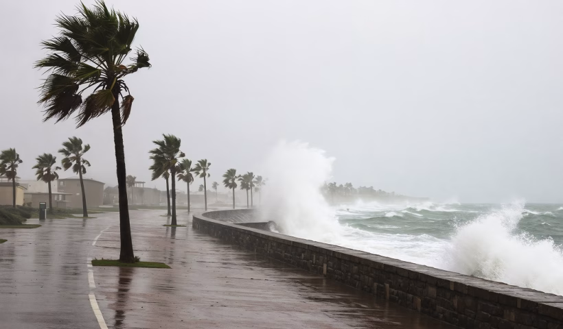 Ciclone traz chuva forte e ventos de até 90 km/h ao Vale e Litoral Norte de SP
