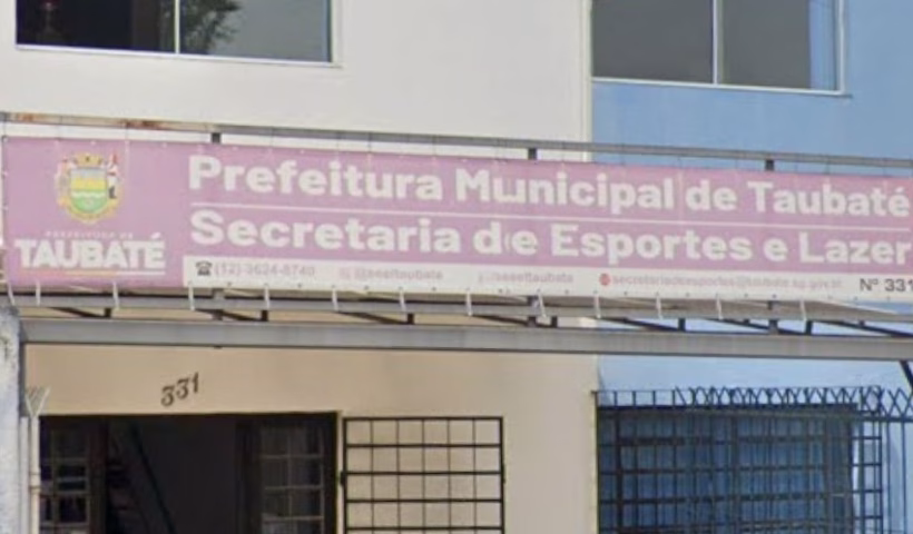 Sede da Secretaria Esportes e Lazer de Taubaté