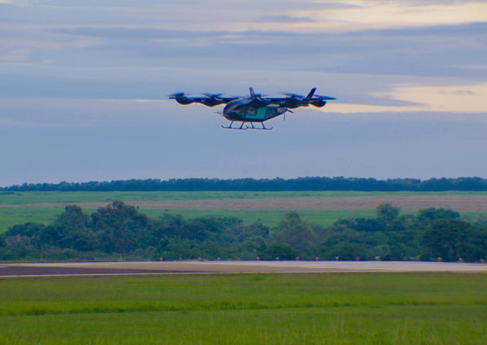 Eve realiza primeiro voo de protótipo de “carro voador”