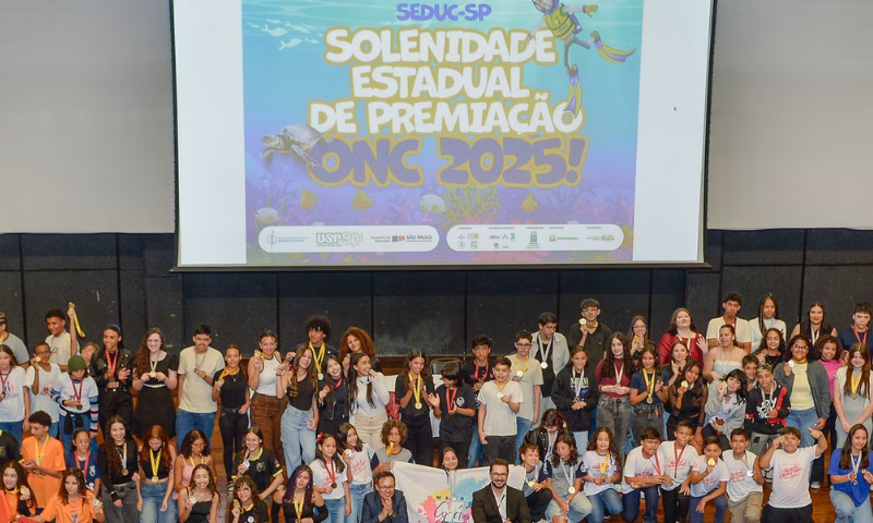 A Olimpíada Nacional de Ciências (ONC) 2025 reconheceu nesta semana o desempenho excepcional de 366 alunos da rede estadual