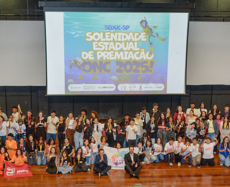 A Olimpíada Nacional de Ciências (ONC) 2025 reconheceu nesta semana o desempenho excepcional de 366 alunos da rede estadual