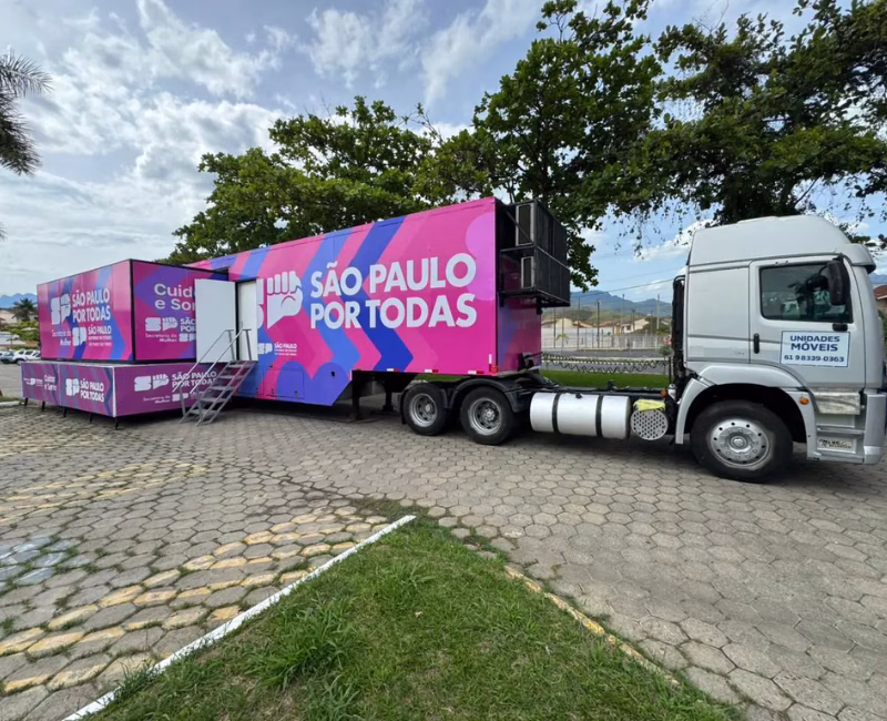 O município de Cruzeiro passa a ser referência estadual em políticas públicas voltadas à saúde e aos direitos das mulheres com a chegada da Carreta da Odontologia Cuidar e Sorrir.