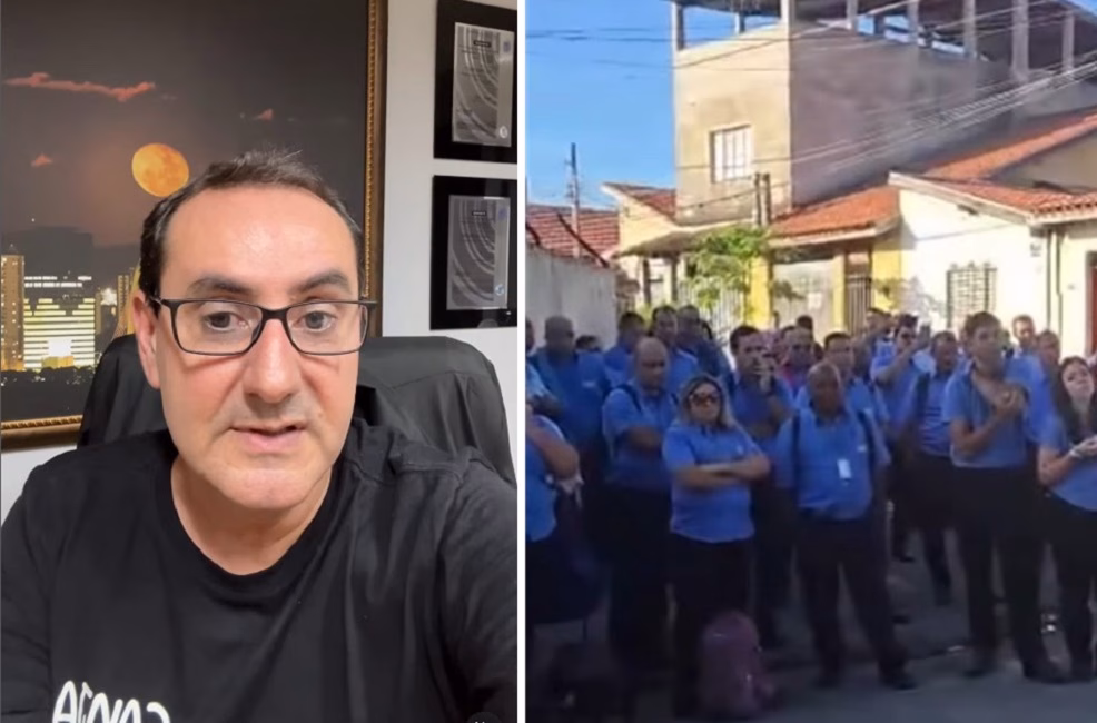 Prefeitura diz que tenta liberar ônibus após paralisação em São José dos Campos