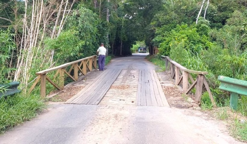 Obras interditam ponte da região sudeste de São José dos Campos nesta semana
