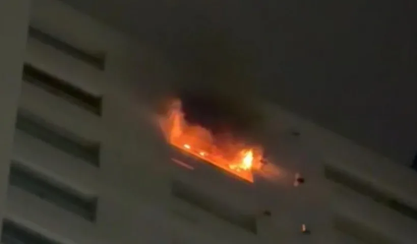 Incêndio atinge apartamento no Vila Branca, em Jacareí; ninguém ficou ferido