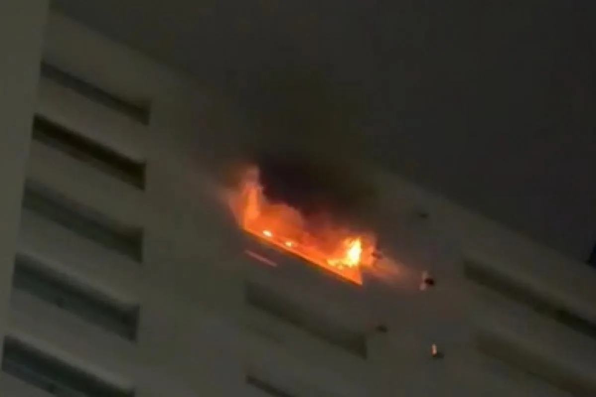 Incêndio atinge apartamento no Vila Branca, em Jacareí; ninguém ficou ferido