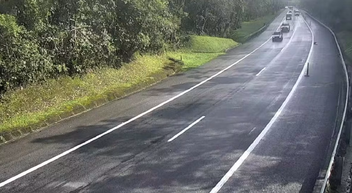 Serra Antiga da Tamoios é liberada após noite de interdição