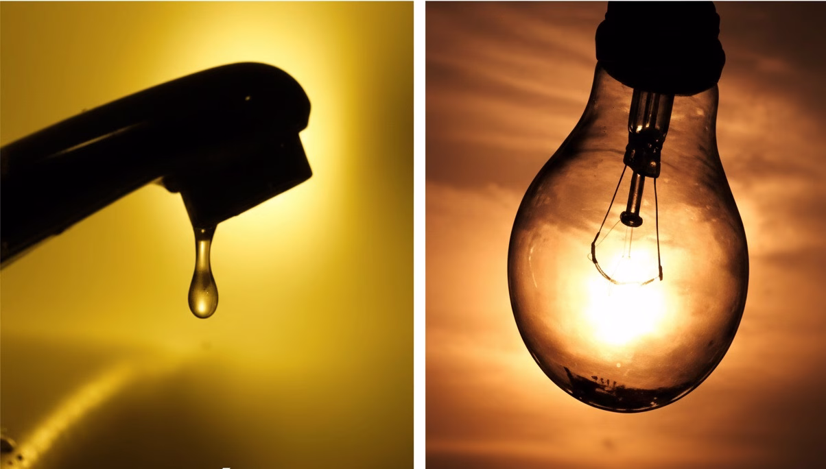 Janeiro começa com energia sem taxa extra e água mais cara