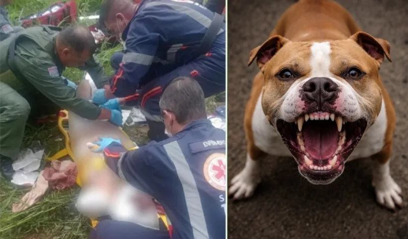 Caso de idosa atacada por pitbulls vira homicídio em SJC
