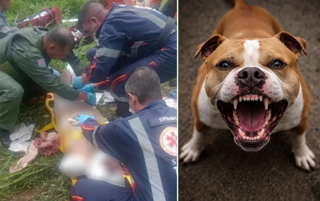 Caso de idosa atacada por pitbulls vira homicídio em SJC