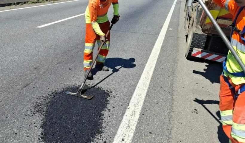 Via Dutra intensifica recuperação do pavimento e realiza obras em 176 pontos em um único dia