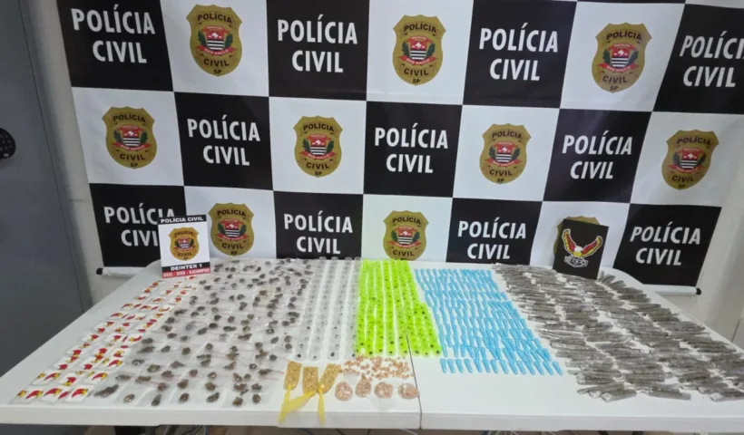 Polícia Civil realiza apreensão de drogas em casa abandonada no Campos dos Alemães