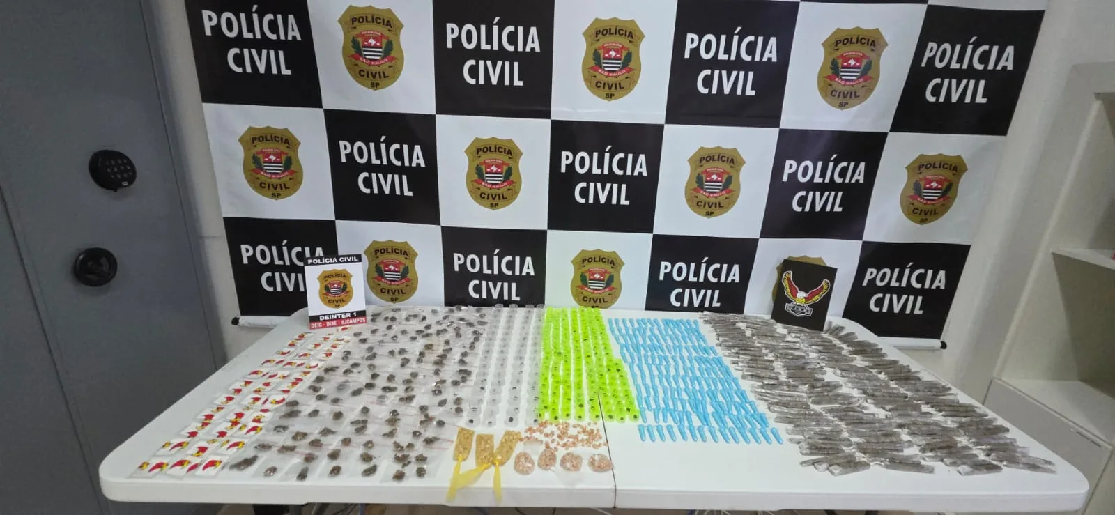 Polícia Civil realiza apreensão de drogas em casa abandonada no Campos dos Alemães