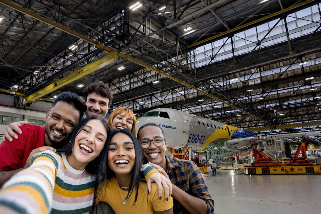 Embraer abre 45 vagas de estágio técnico em São José, Taubaté e demais cidades