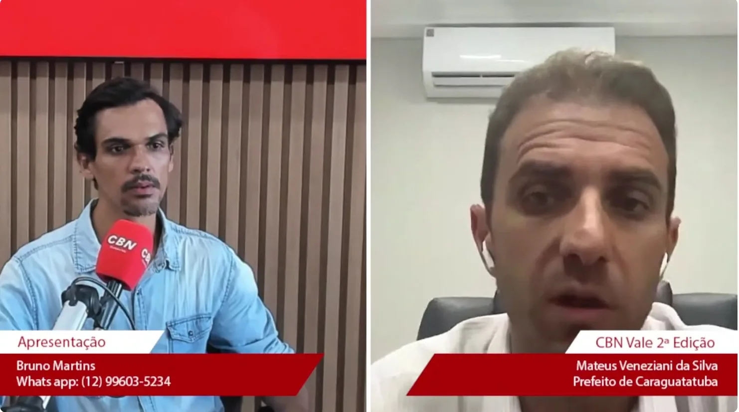 Prefeito de Caraguá detalha à CBN Vale as ações emergenciais para garantir a limpeza urbana da cidade