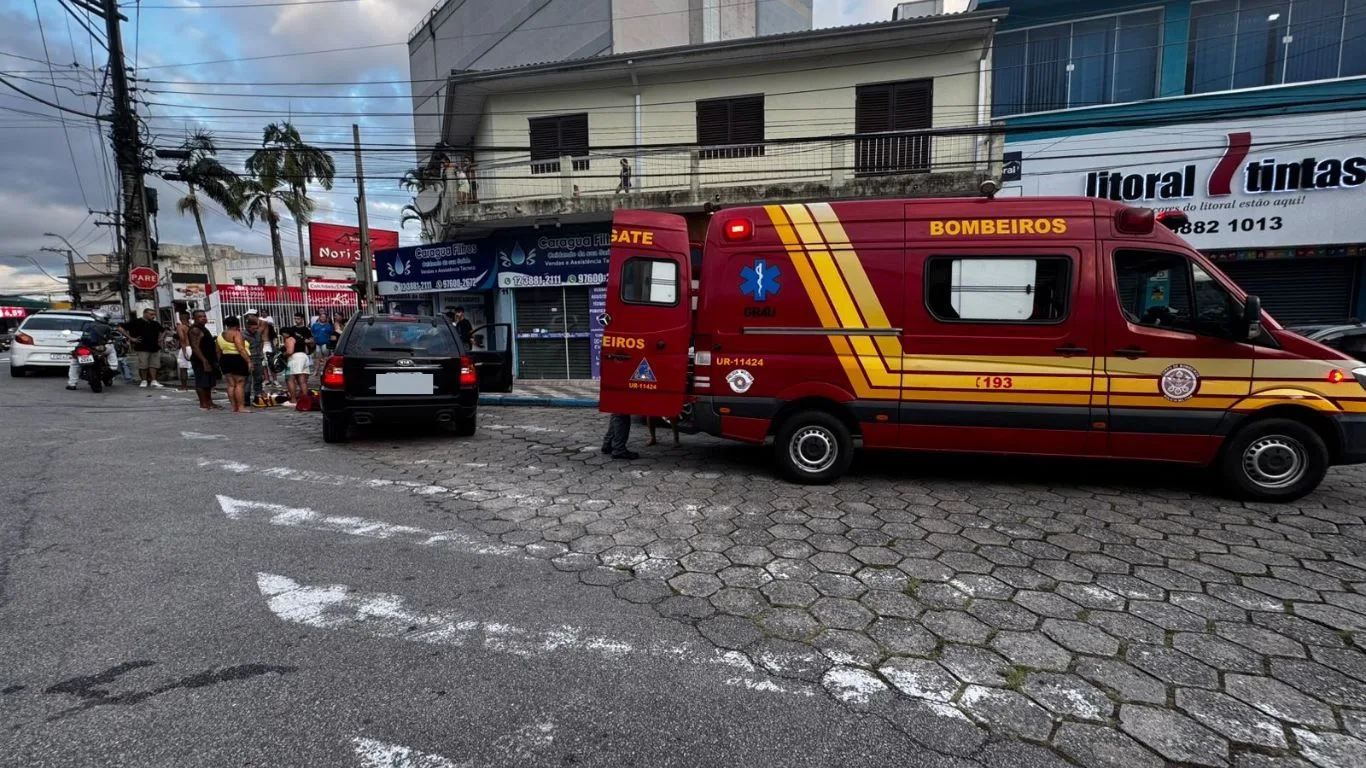 Acidentes com moto mobilizam equipes de resgate em Caraguatatuba; Gestante é uma das feridas