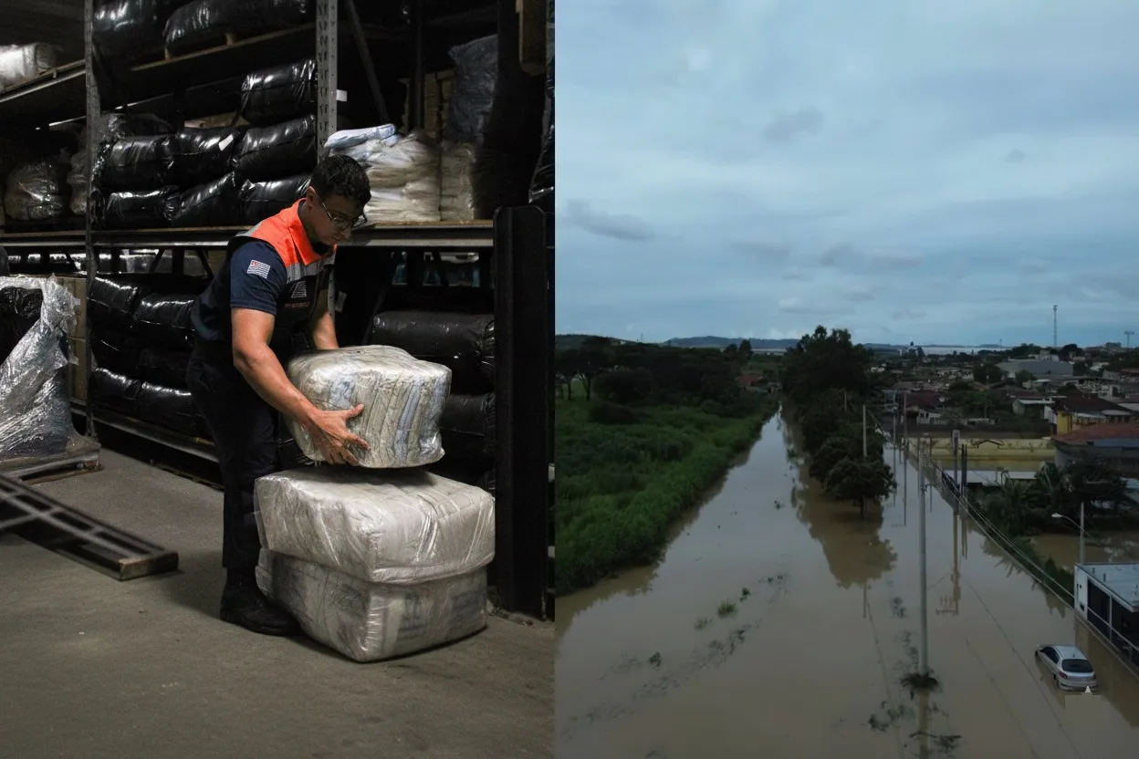 VÍDEO: Chuvas causam alagamentos e atingem 120 famílias em Taubaté