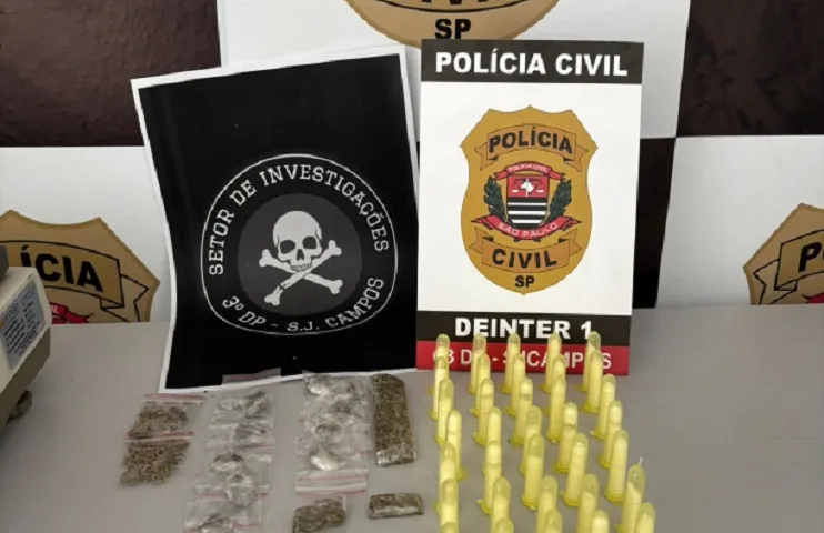 Polícia apreende menor no Campo dos Alemães com grande quantidade de K9 e maconha