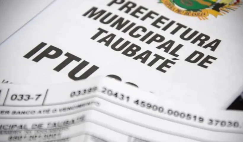 Prefeitura de Taubaté alerta para golpe do falso entregador do IPTU