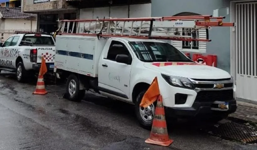 Prática de furto de energia em um hotel no bairro Santa Rita, em Aparecida