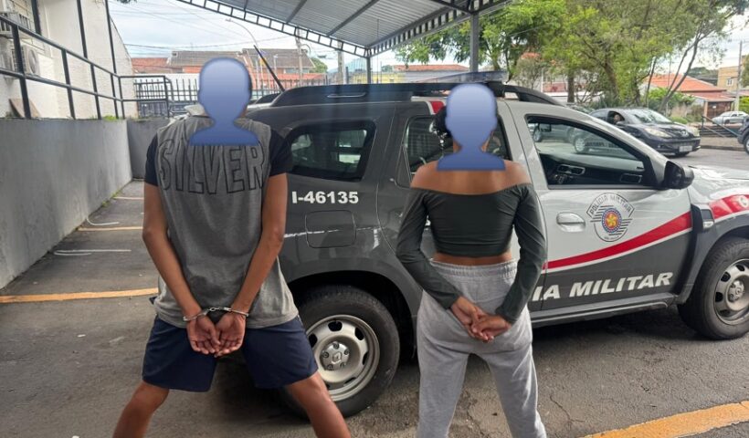 Homem é preso e adolescente é apreendida por tráfico de drogas em SJC