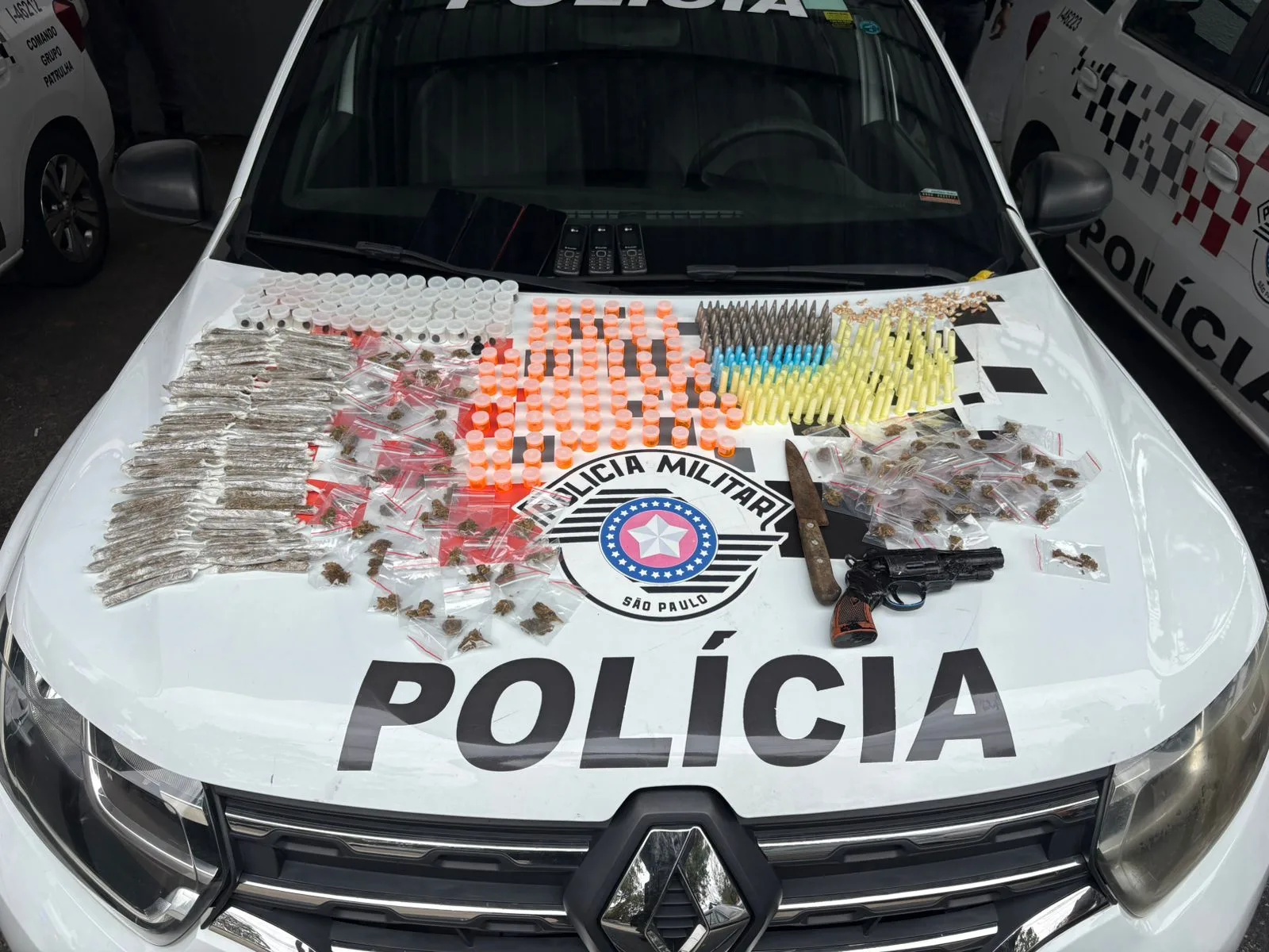 apreensão tráfico de drogas na zona sul de São José dos Campos