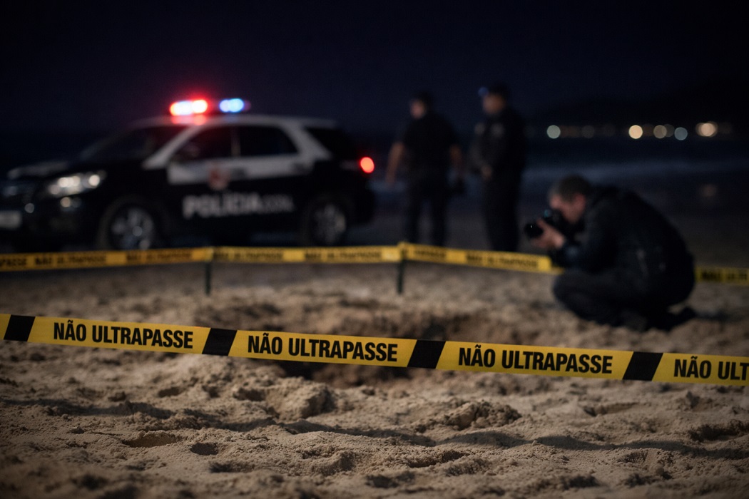 Corpo é encontrado com sinais de decapitação em praia do Litoral Norte