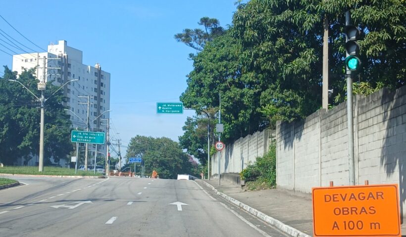 Trecho que será interditado no Jardim Santa Inês II