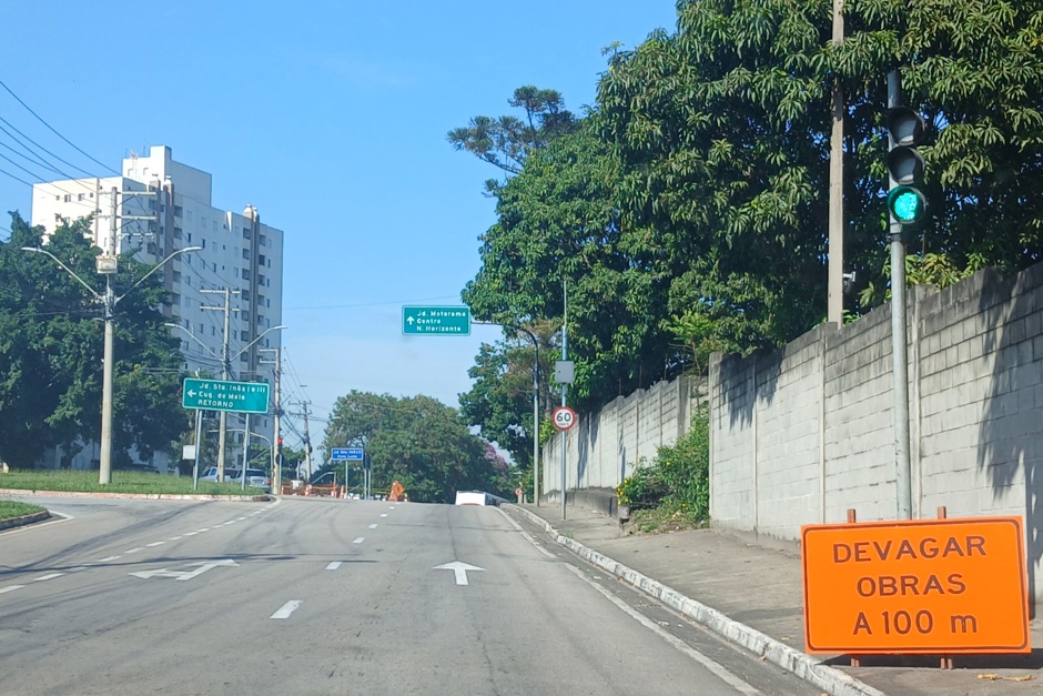 Trecho que será interditado no Jardim Santa Inês II