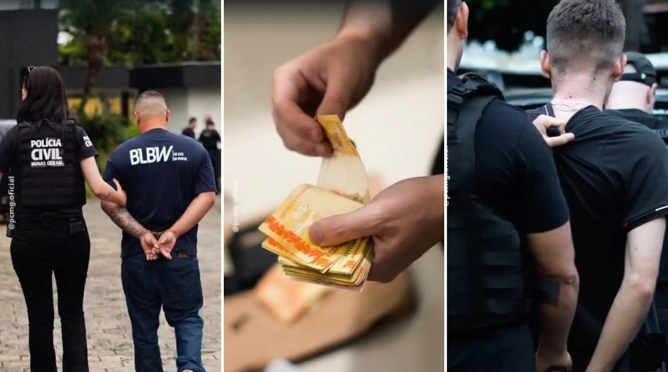 Operação em SJC prende suspeitos de roubos em cidade mineira