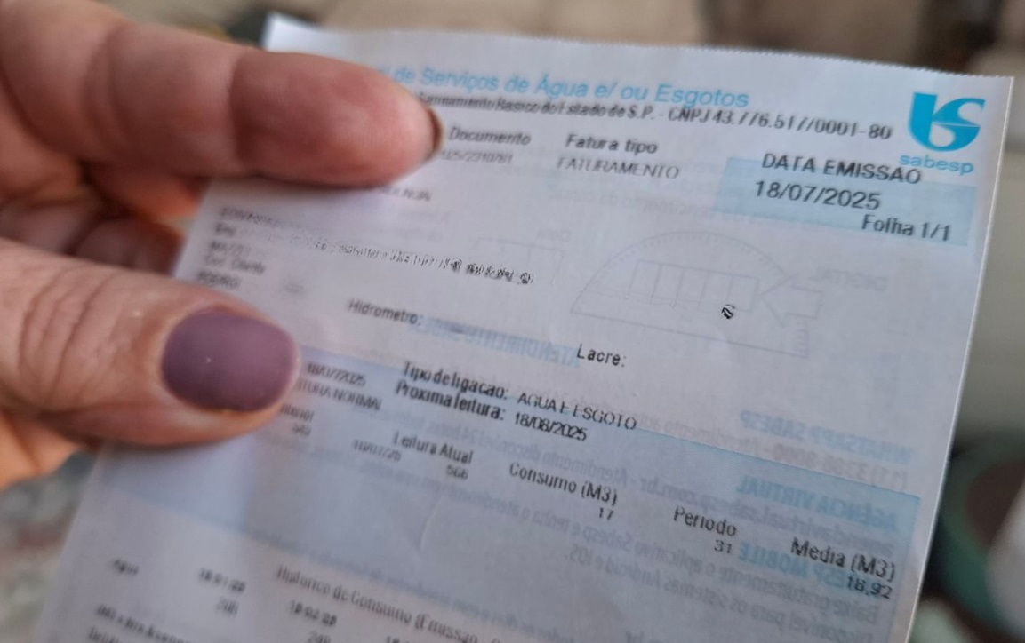 Sabesp amplia Tarifa Social no Vale do Paraíba; veja como obter desconto