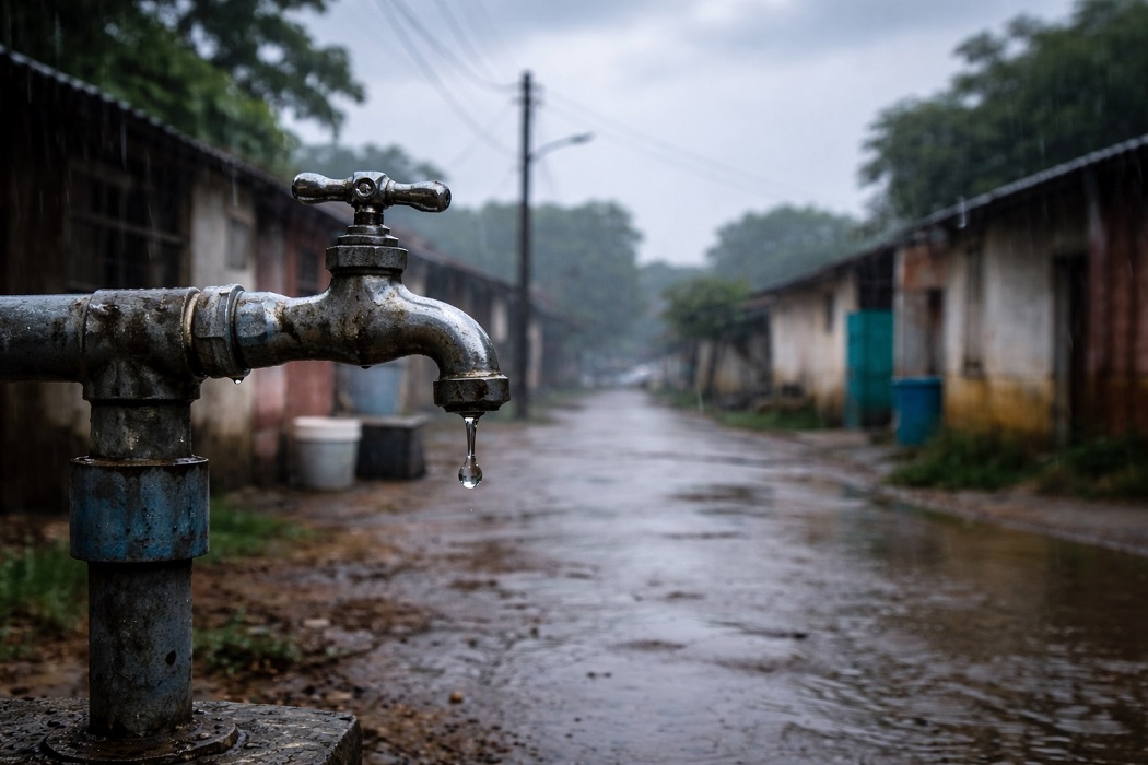 Queda de energia afeta abastecimento de água na zona sul de São José