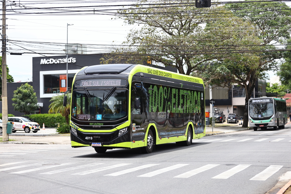 Serviço do transporte público de São José dos Campos