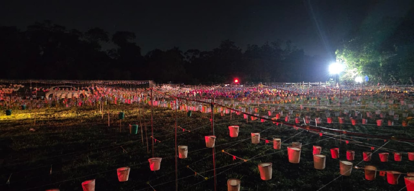 GCM impede soltura de balões gigantes em evento clandestino em Jacareí