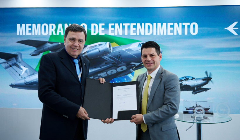 Embraer firma parceria com estatal do Brasil para o setor de defesa