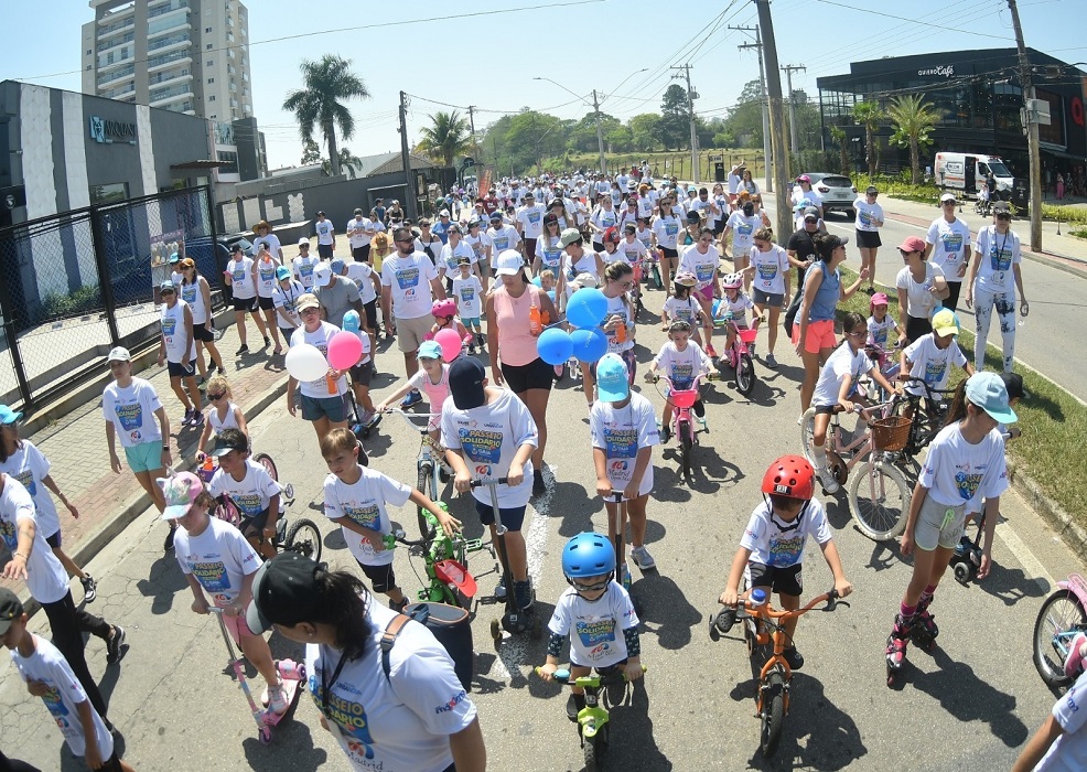 Passeio solidário pelo autismo acontece no Urbanova neste fim de semana