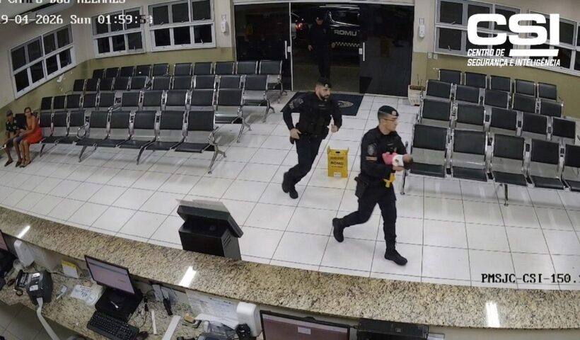 Romu salva bebê de 14 dias após engasgo em SJC