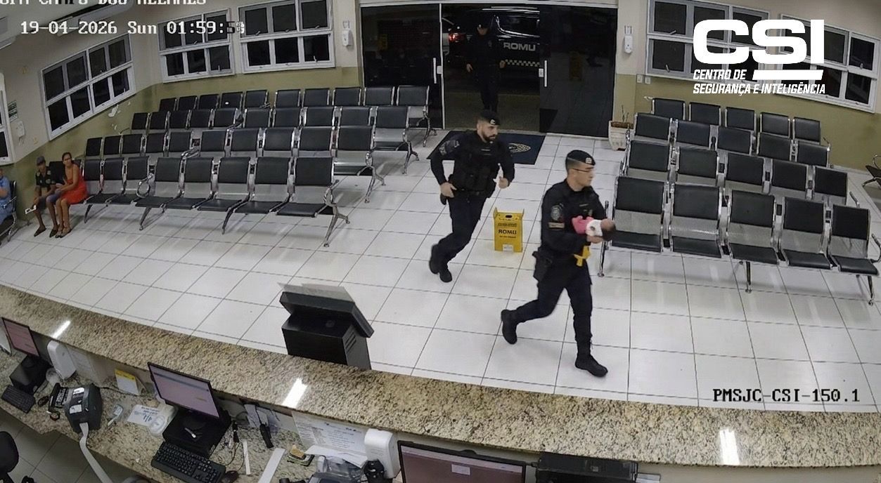 Romu salva bebê de 14 dias após engasgo em SJC