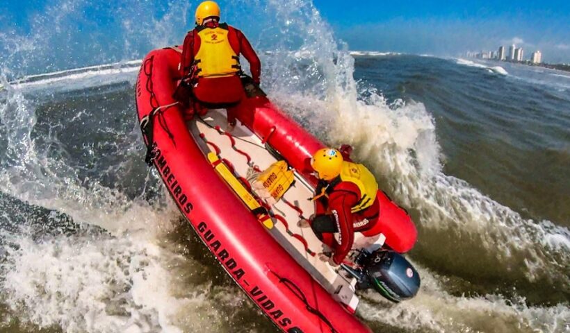 Litoral paulista registra alta de salvamentos no final de semana; ao menos quatro morreram