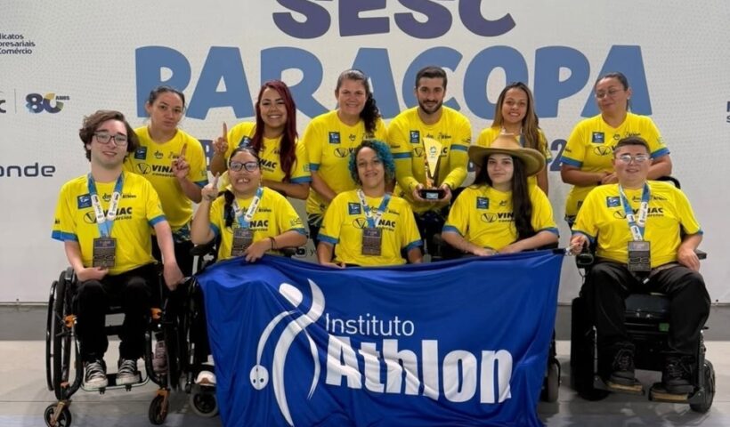 Jovens do Instituto Athlon sobem ao pódio e garantem título nacional para São José dos Campos na bocha paralímpica