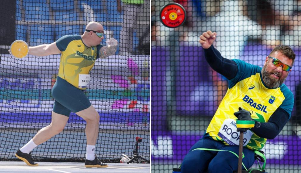 paratletas de Taubaté Alessandro da Silva e André Rocha