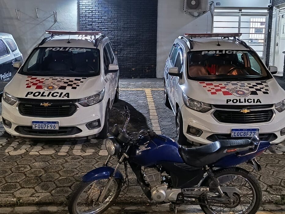 PM detém casal após “rolezinho” com motos em Guaratinguetá