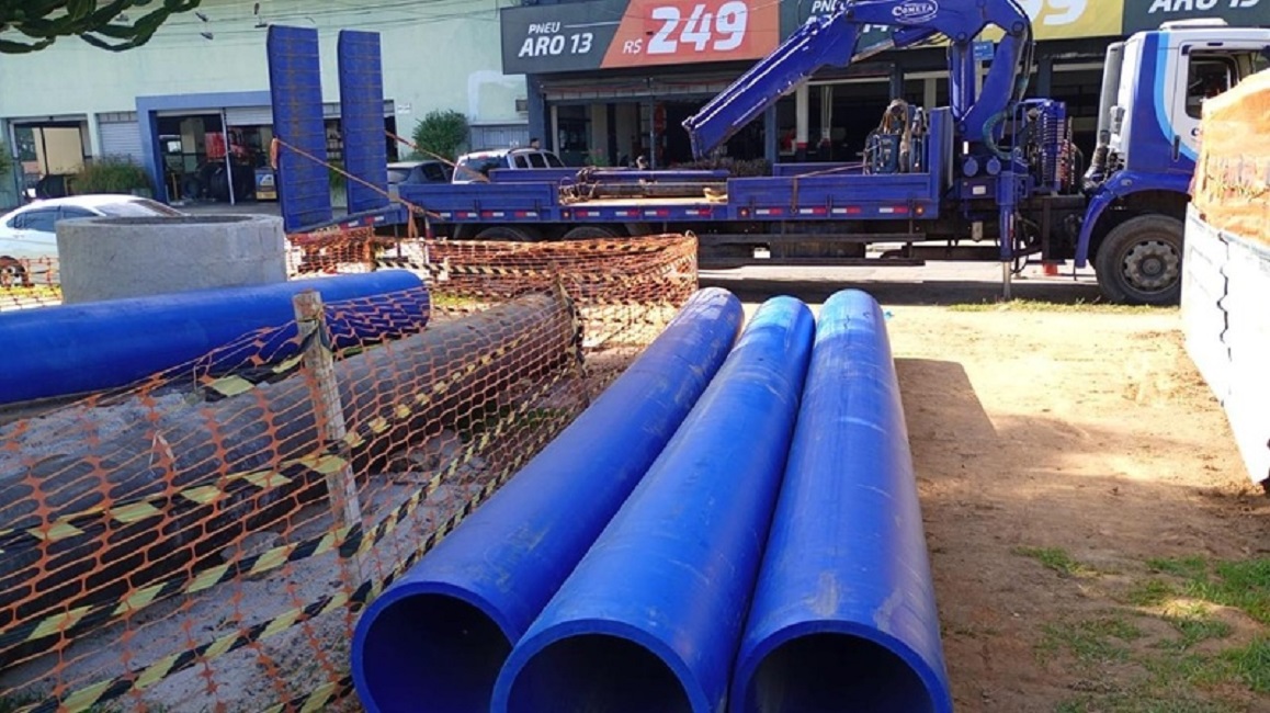 Sabesp inicia obra para rede de abastecimento no Parque Industrial, em SJC