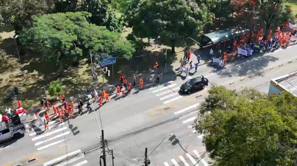 Passeata da URBAM tem baixa adesão em SJC