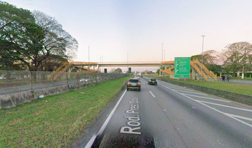 km 128 da Dutra em Caçapava
