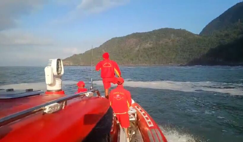 bombeiros em lanca em busca por jovem desapareciao em são sebastião