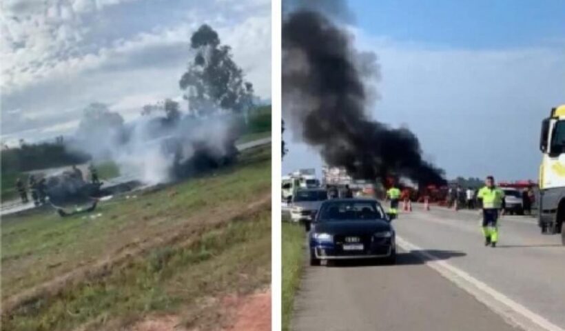 Acidente na Floriano Rodrigues Pinheiro