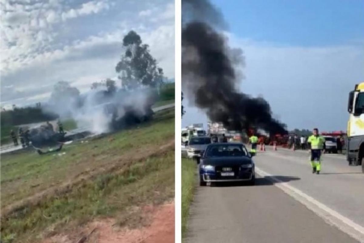 acidente na Floriano Rodrigues Pinheiro