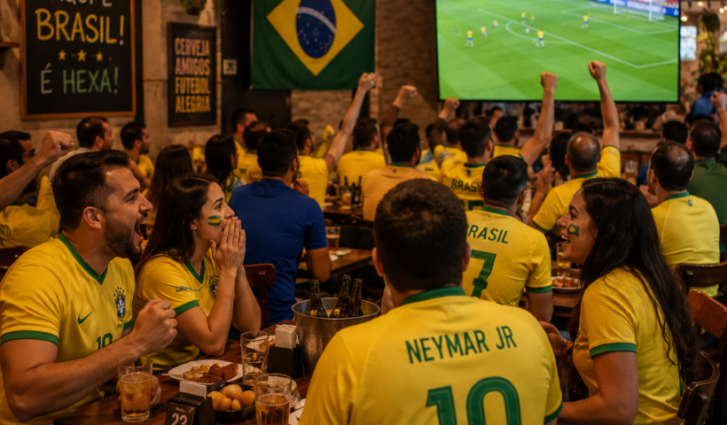 movimento de bares e restaurantes durante a Copa de 2026